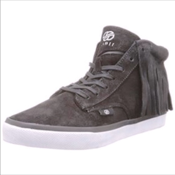 Radii Mens Faux Suede Frill Fringe Casual sneakers Size 9 - Picture 1 of 8
